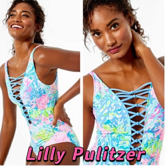 Isle Lattice One-Piece Swimsuit size 0 last one - Picture 1 of 17